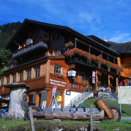 Restaurant Hotel Schermtanne Adelboden Extérieur photo